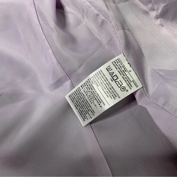 NWT Banana Republic One Button Plaid Blazer Size 0 - Picture 6 of 7